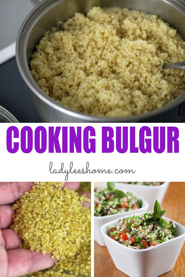 Bulgur is healthy whole wheat grain. It's easy to cook and can be used in many different ways. Here is how to cook bulgur wheat and how to use it. #howtocookbulgurwheat #bulgurrecipes #bulgur #cookingbulgur