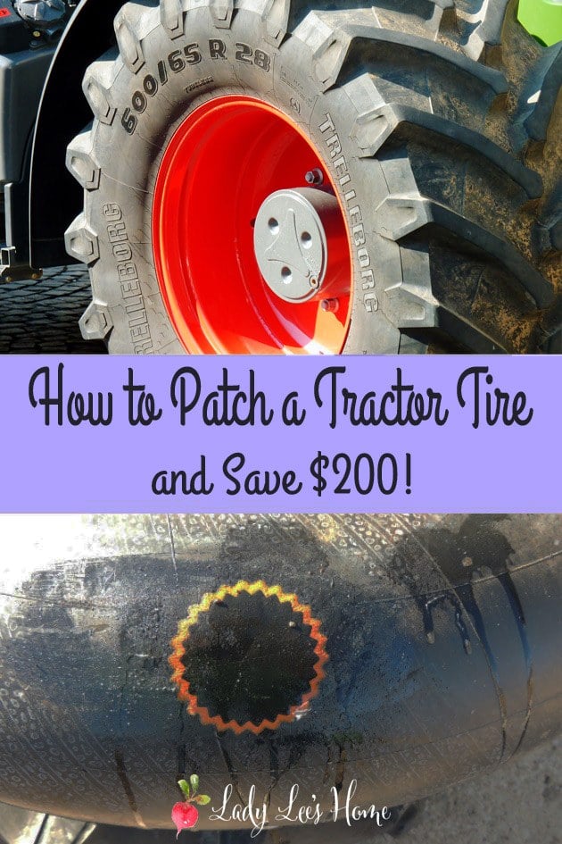 Patch lawn mower discount tire