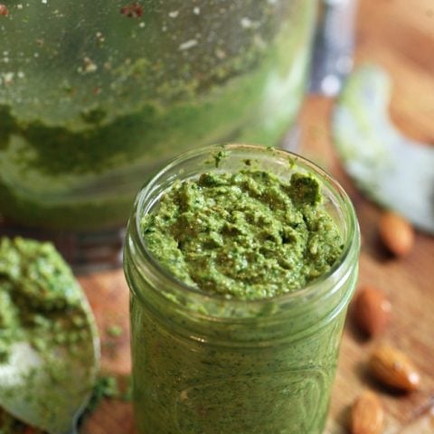 Almond Basil Pesto