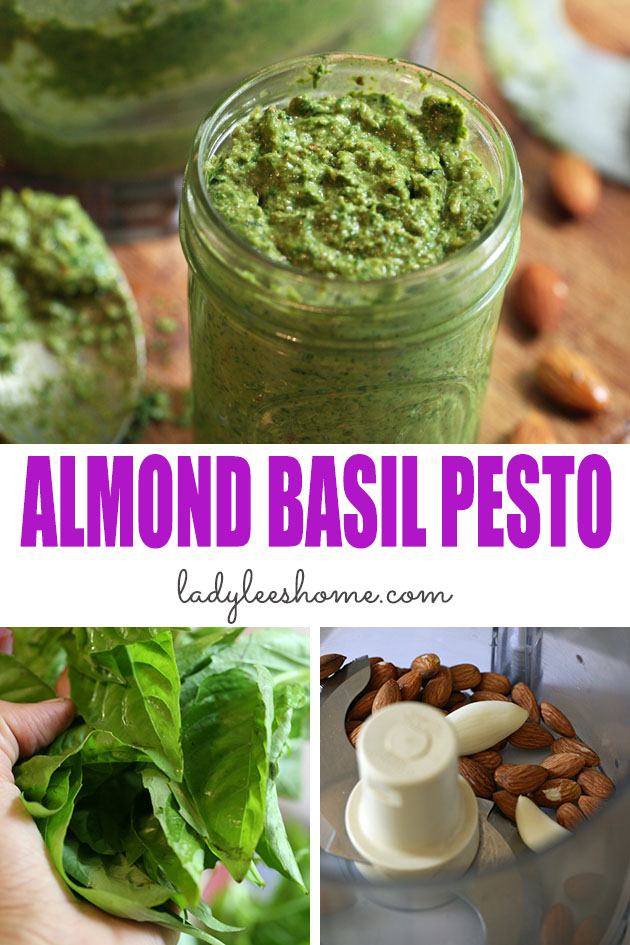 Almond Basil Pesto