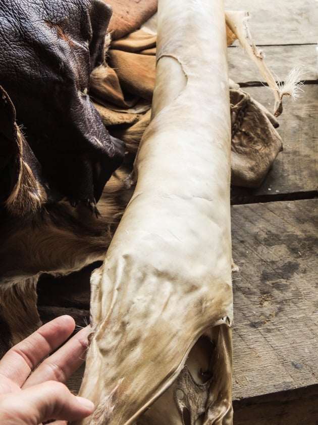 How to de-flesh a deer hide – My Life On The Land