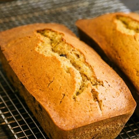 Low Sugar Pumpkin Bread