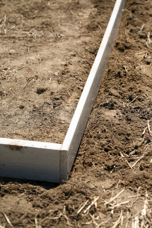 Building raised garden beds. This is a simple way to build garden beds, it cost me $0 and the whole project took just a few hours. #LadyLeesHome, #gardening #garden #raisedgardenbeds #organicgardening 