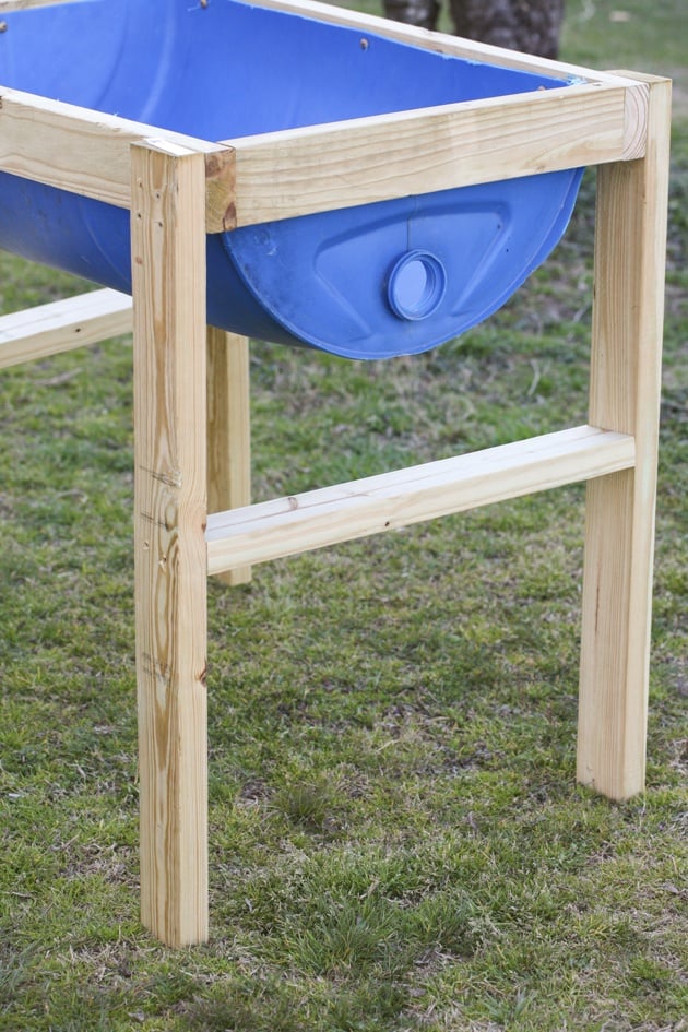 DIY top bar hive from a barrel. A step by step picture tutorial on how we made our top bar bee hive. It is a fairly easy project and very inexpensive. Can be completed in just a few hours. 