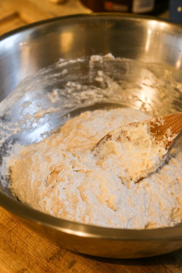 A simple, no-knead, artisan bread. This is a simple basic recipe that everyone should have on hand. This bread has a hard crust and is so soft inside. It is beautiful and tasty!