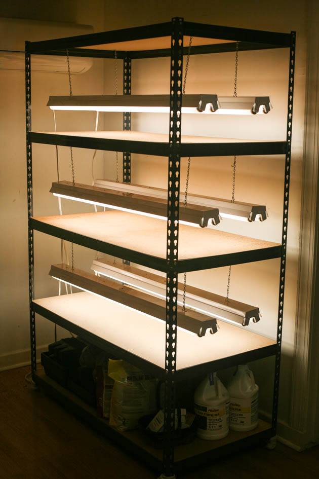 Grow deals light rack