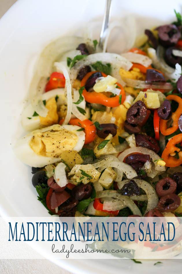 Healthy Egg Salad, Mediterranean-Style - The Mediterranean Dish