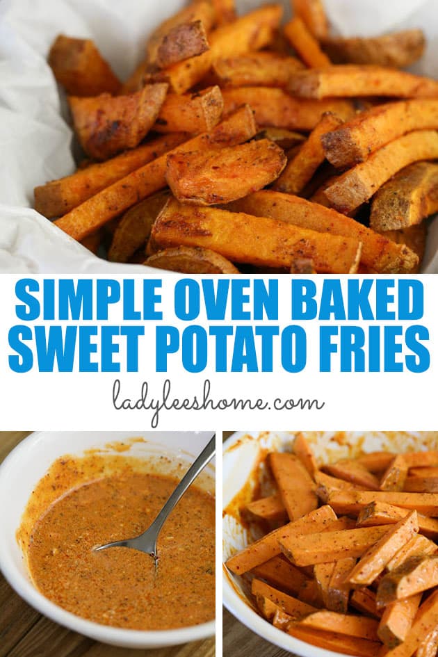 Oven Baked Sweet Potato Fries Recipe