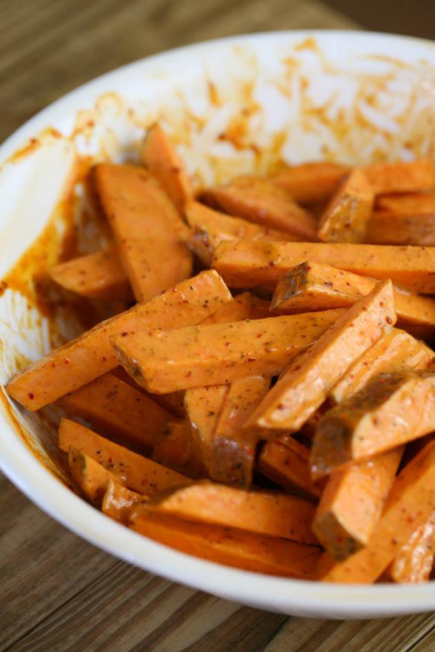 Simple, Oven Baked Sweet Potato Fries | Lady Lee's Home