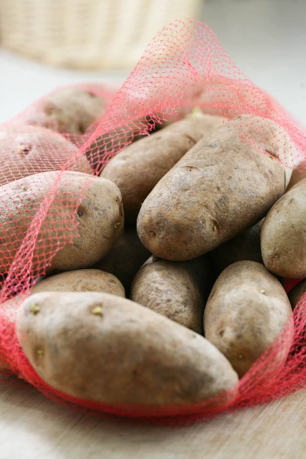 A sack of potatoes