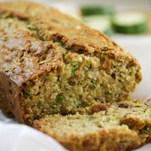 Low Sugar Zucchini Bread