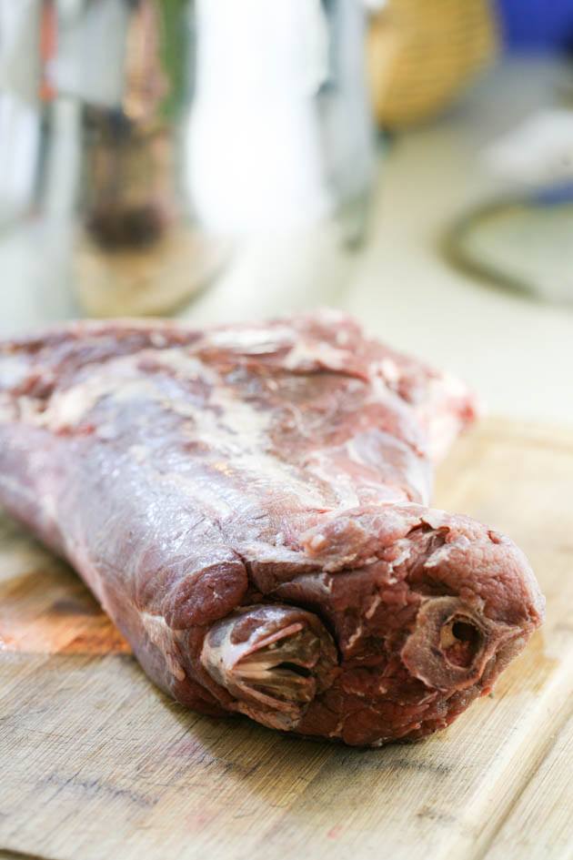 Venison neck