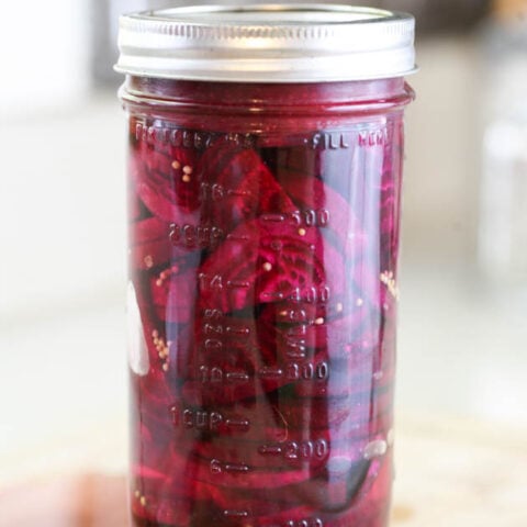 Fermenting Beets