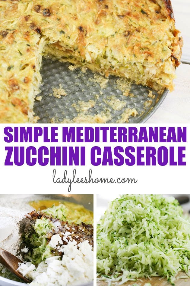 This is a recipe for a simple, vegetarian, healthy, and delicious Mediterranean zucchini casserole. It takes minutes to put together and is a great way to use zucchinis!
#zucchinicasserole #zucchinirecipes #healthyzucchinicasserole #easyzucchinicasserole