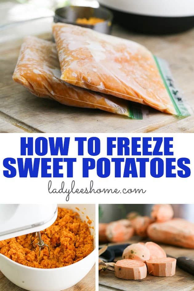 How to freeze potatoes