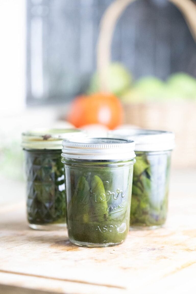 Canning Poblano Peppers