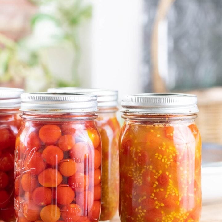 Canning Cherry Tomatoes (Two Simple Ways!)