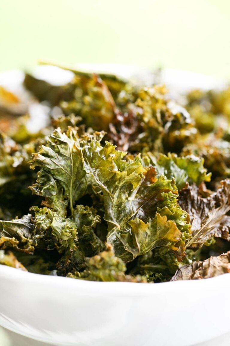 Dehydrated Kale Chips Recipe (Oven Method)