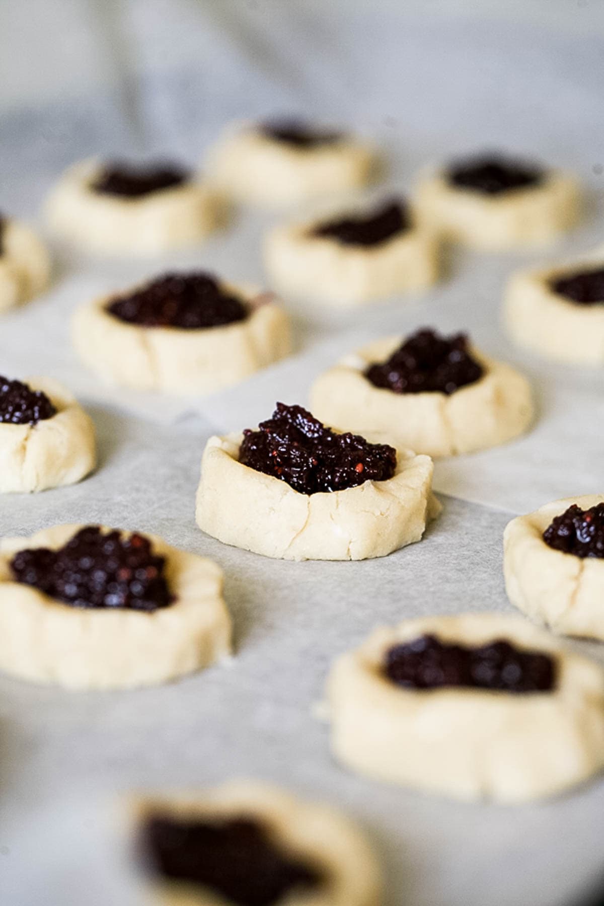 mulberry jam in the mulberry cookies