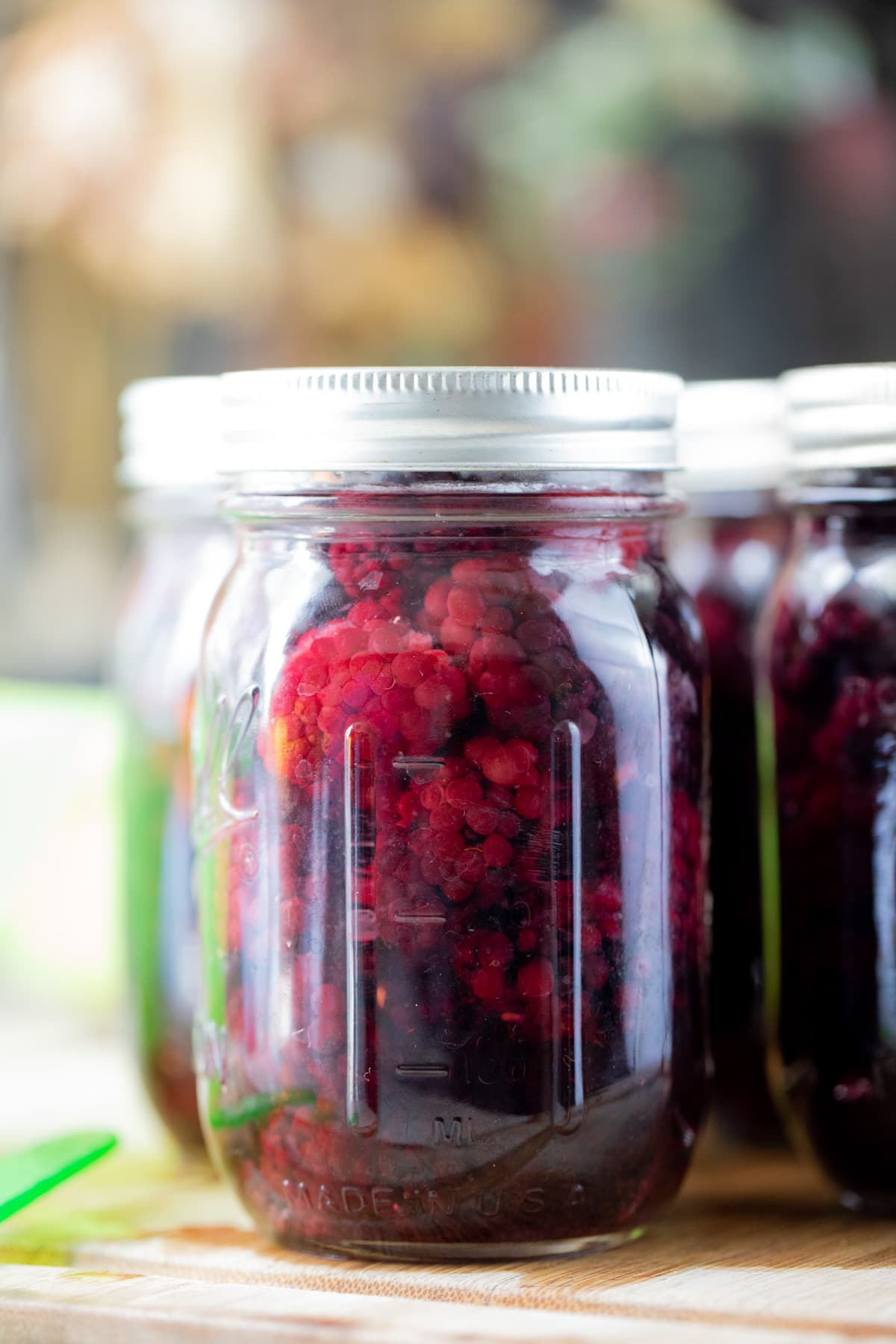 canning blackberries at home