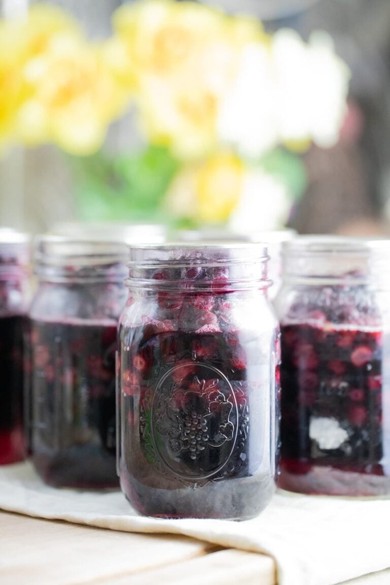 Canning Blueberries