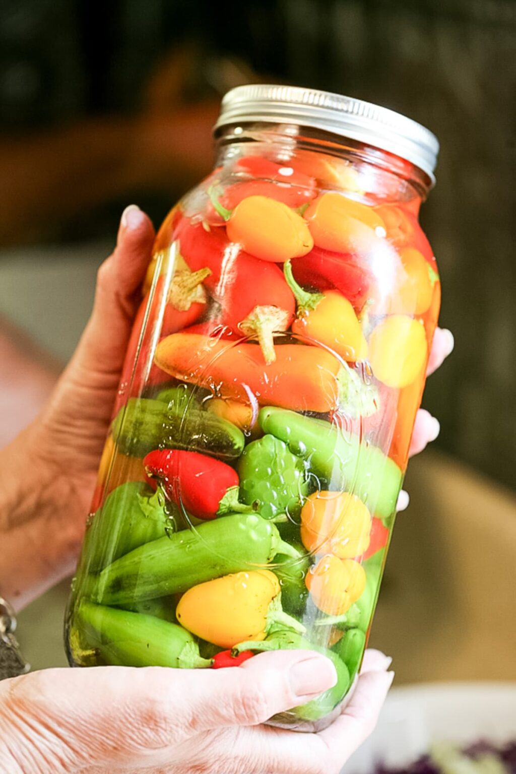 Preserving Peppers in Vinegar and Salt Lady Lee's Home