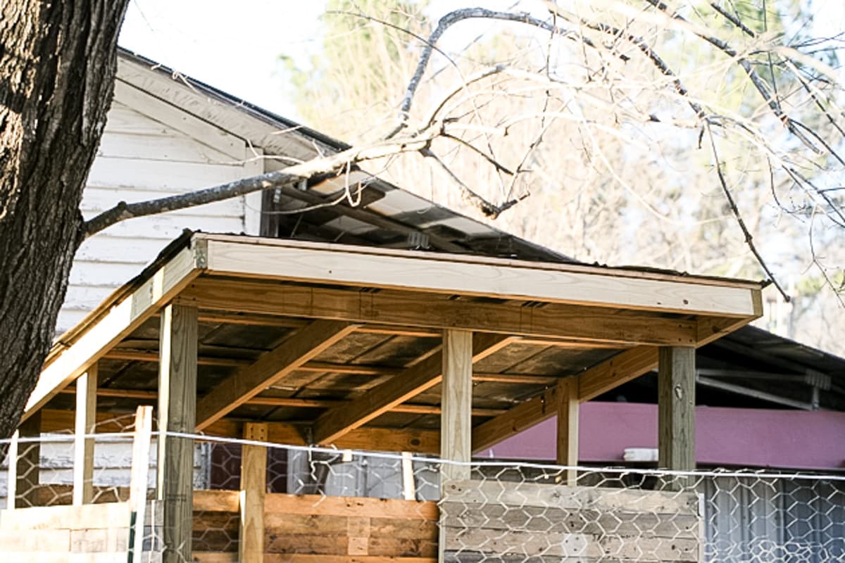 completing the roof