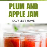 plum and apple jam pin