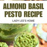 almond basil pesto pin