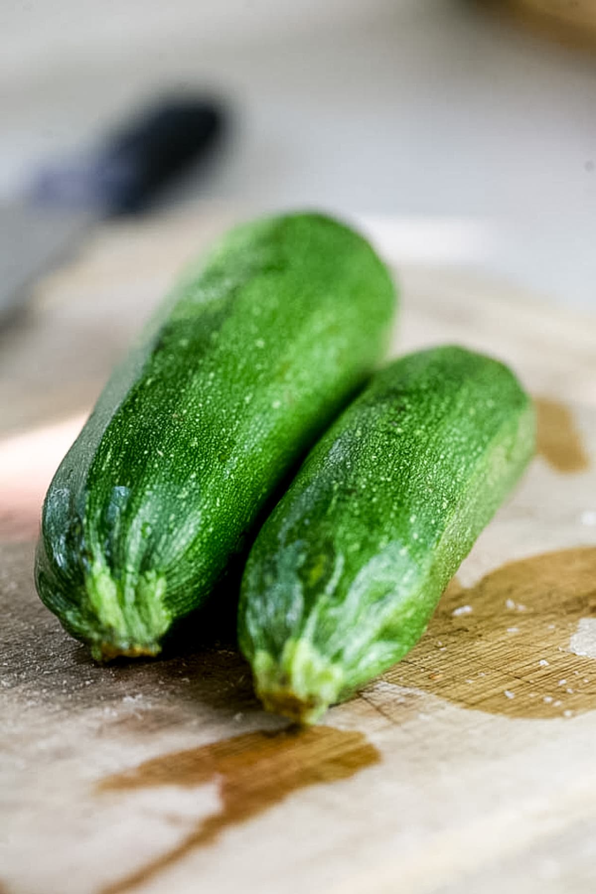 fresh zucchini for zucchini bread