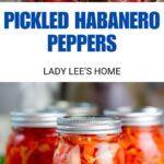 pickled habanero peppers pinterest image